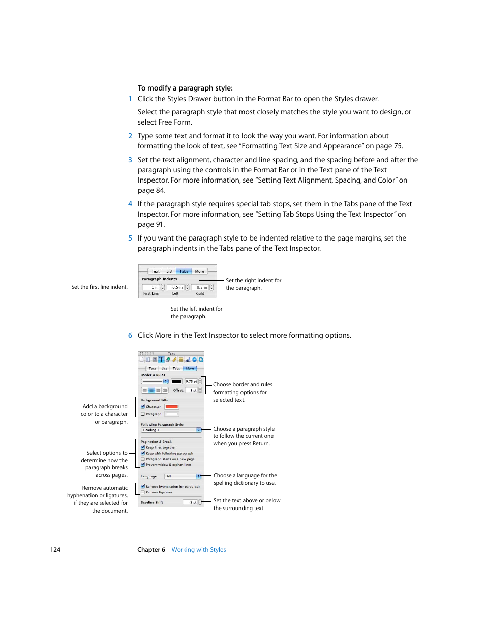 Apple Pages '08 User Manual | Page 124 / 246