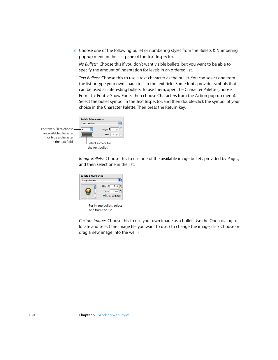 Apple Pages '08 User Manual | Page 130 / 246