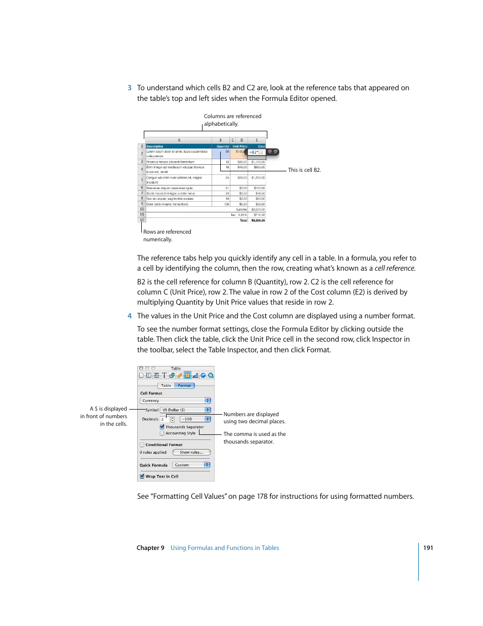 Apple Pages '08 User Manual | Page 191 / 246