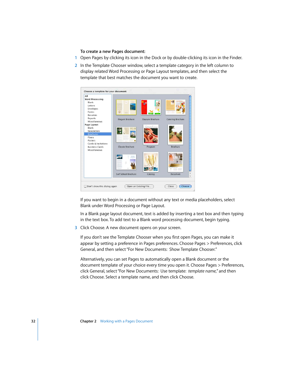 Apple Pages '08 User Manual | Page 32 / 246