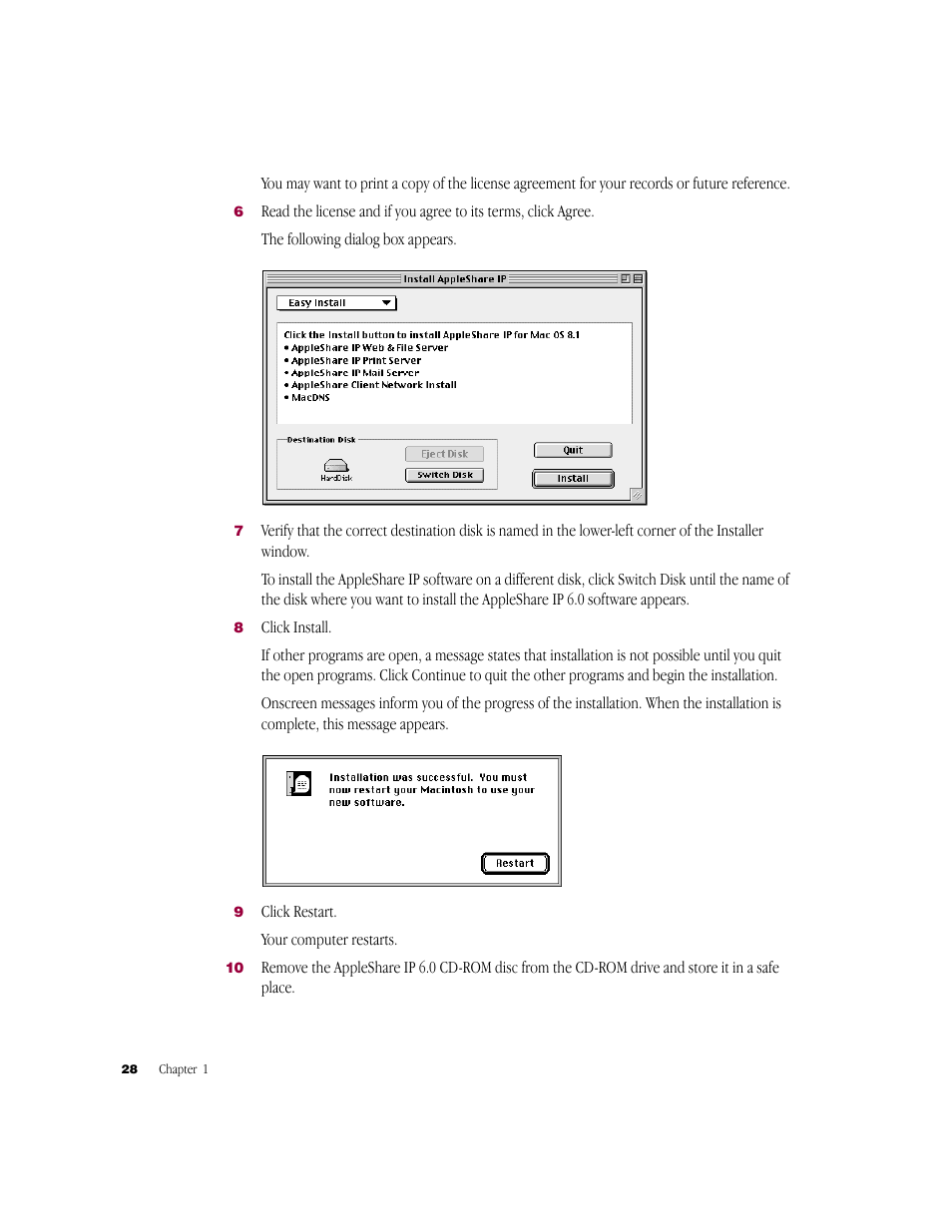 Apple AppleShare IP 6.0 User Manual | Page 28 / 70