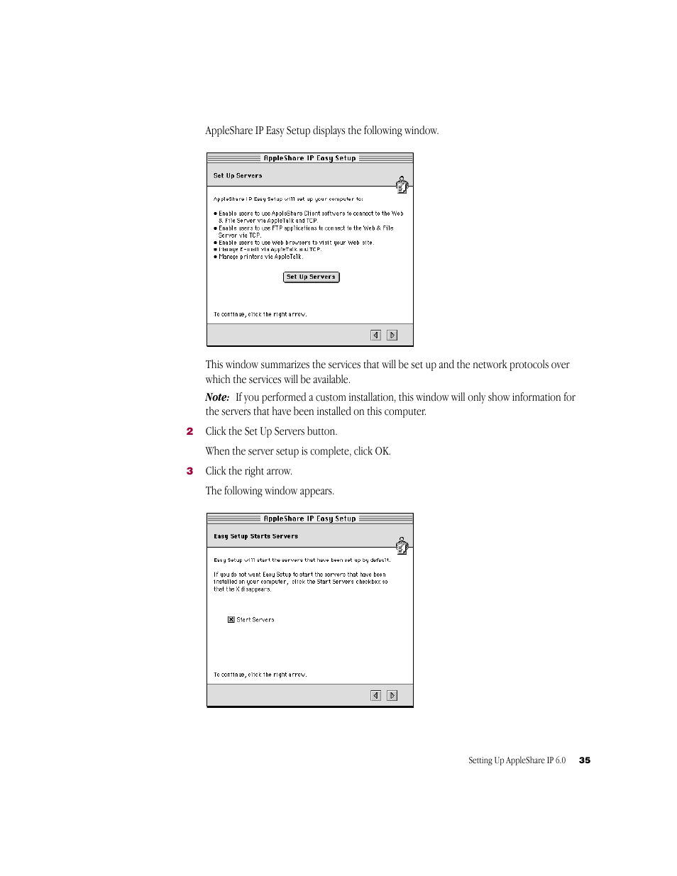 Apple AppleShare IP 6.0 User Manual | Page 35 / 70