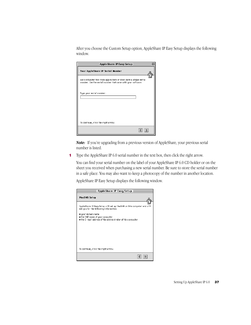 Apple AppleShare IP 6.0 User Manual | Page 37 / 70
