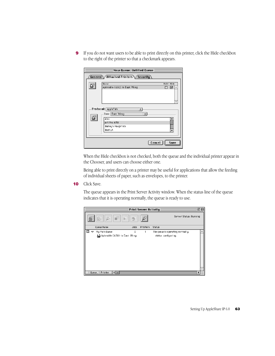 Apple AppleShare IP 6.0 User Manual | Page 63 / 70