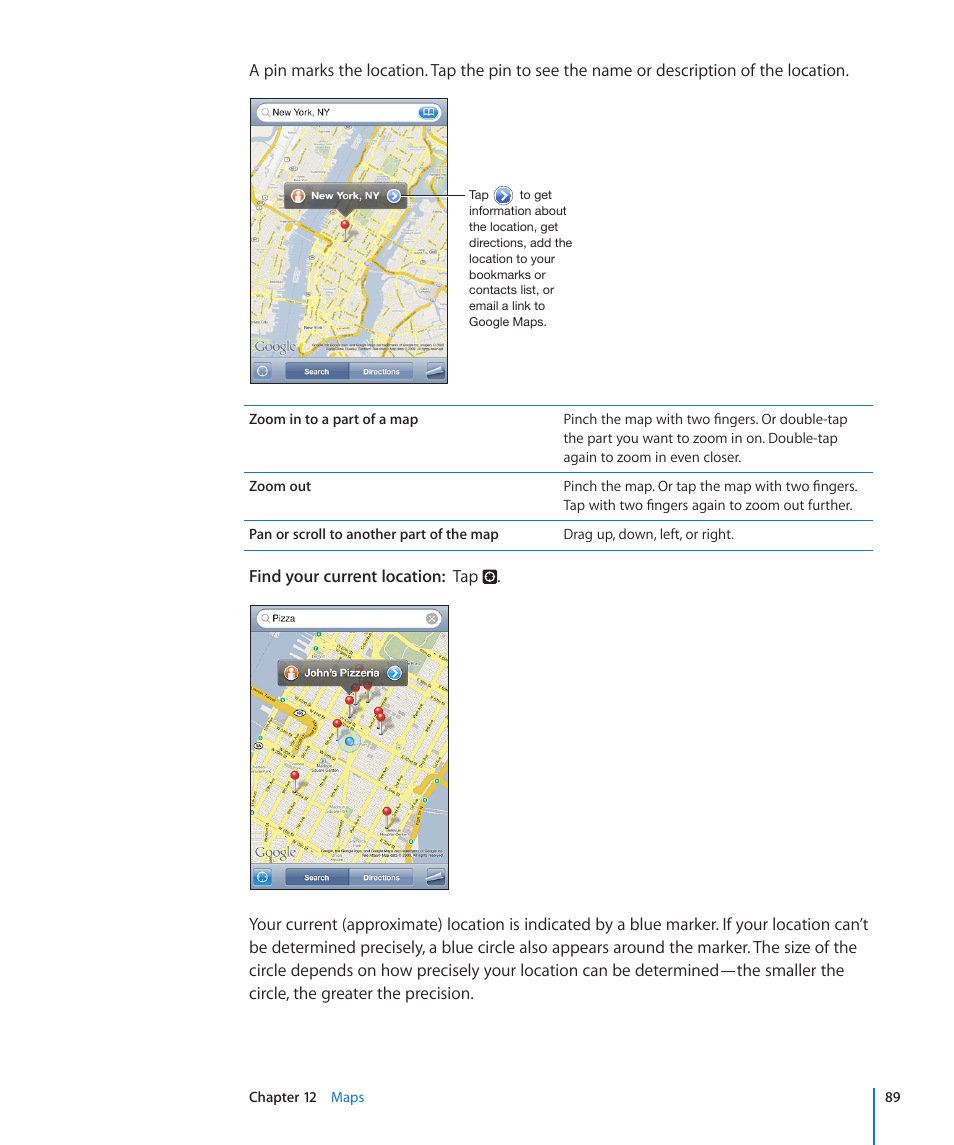 Apple iPod touch iOS 3.0 User Manual | Page 89 / 153