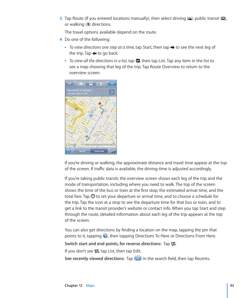 Apple iPod touch iOS 3.0 User Manual | Page 93 / 153