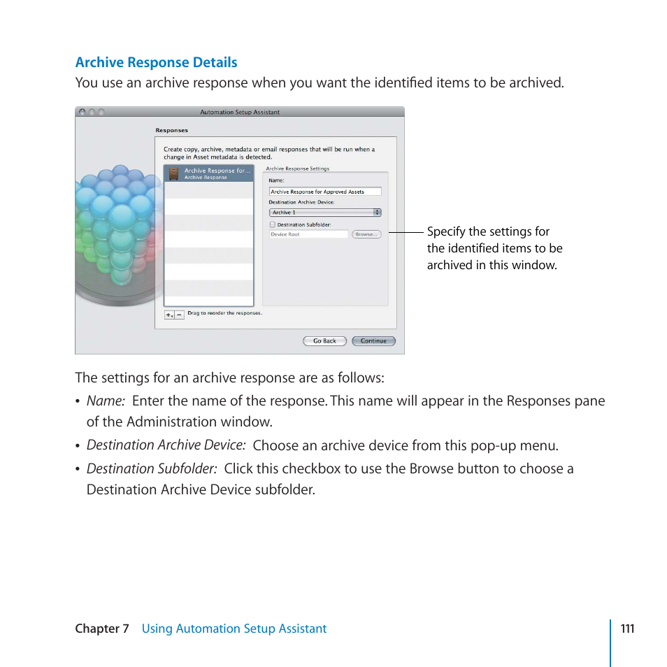 Apple Final Cut Server 1.5 User Manual | Page 111 / 125