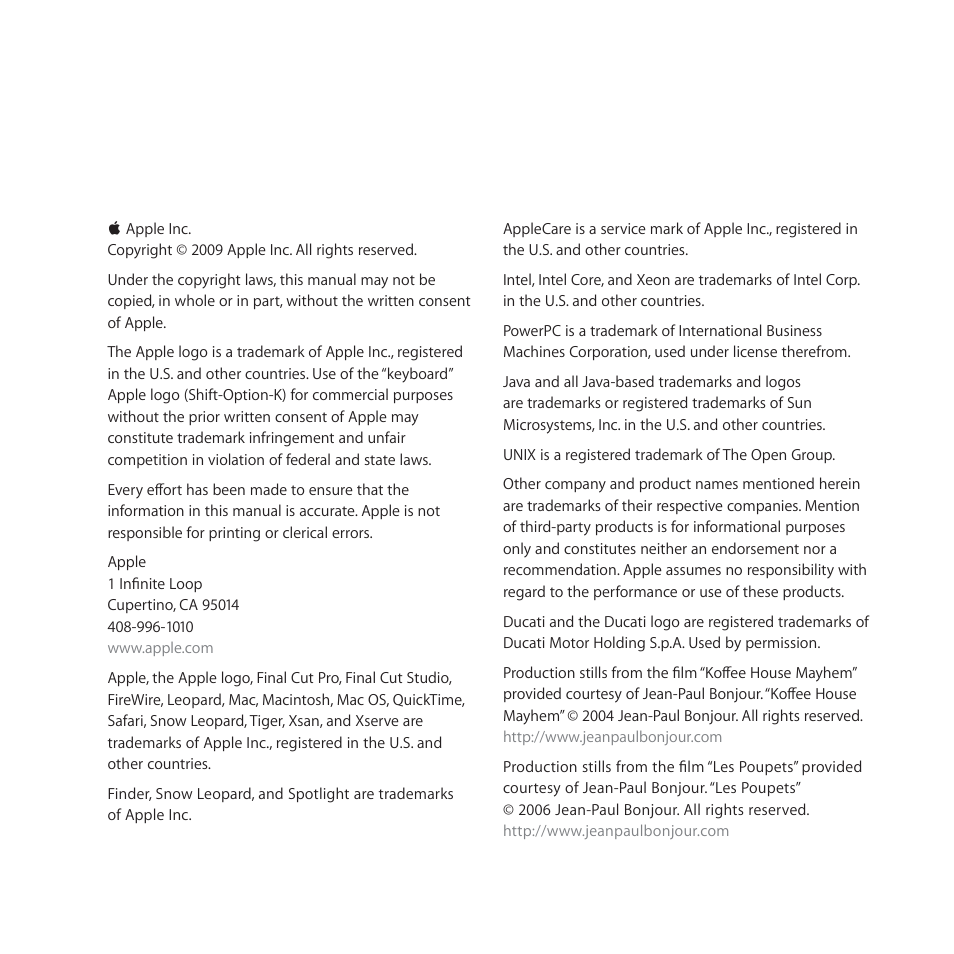 Apple Final Cut Server 1.5 User Manual | Page 2 / 125