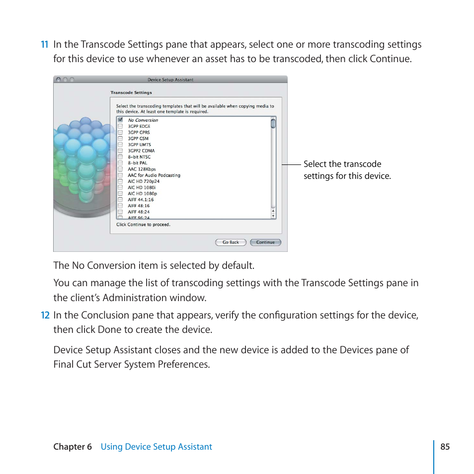 Apple Final Cut Server 1.5 User Manual | Page 85 / 125