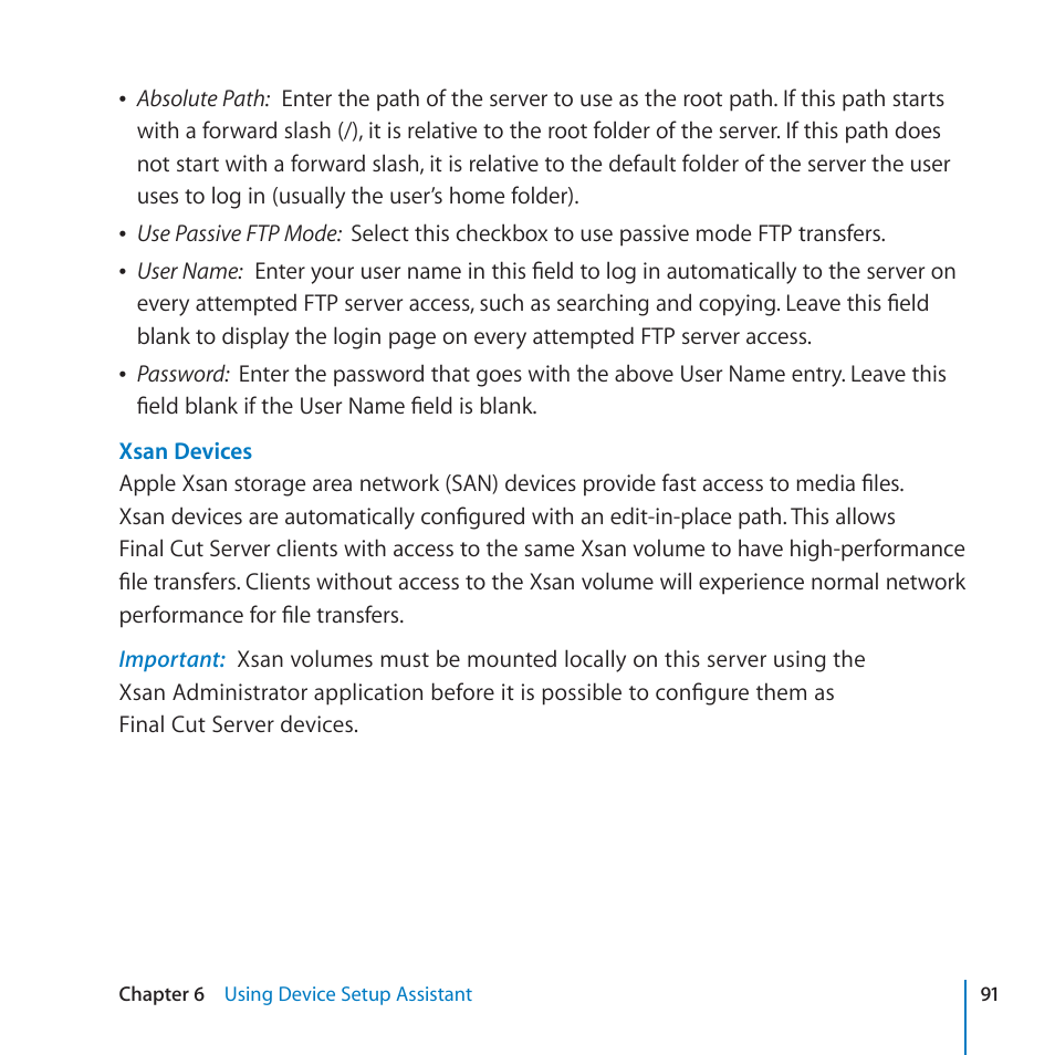 Apple Final Cut Server 1.5 User Manual | Page 91 / 125