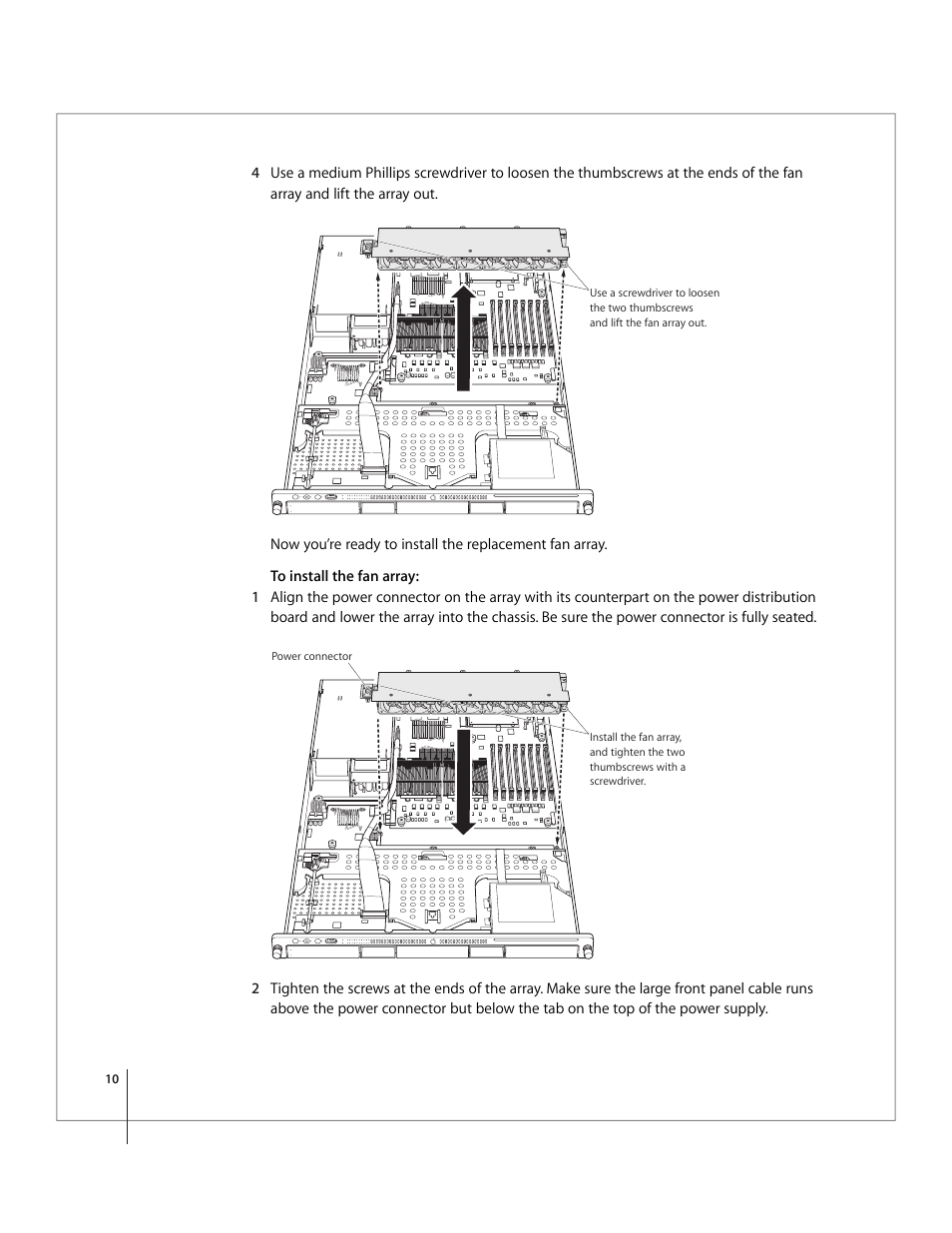 Apple Xserve Intel (Late 2006) Service Parts Kit User Manual | Page 10 / 28