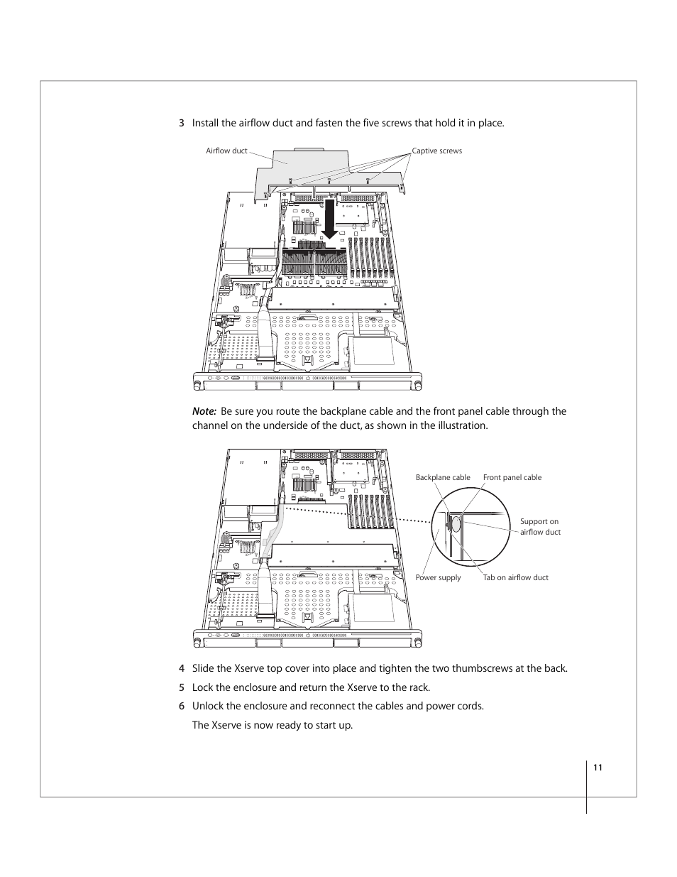 Apple Xserve Intel (Late 2006) Service Parts Kit User Manual | Page 11 / 28