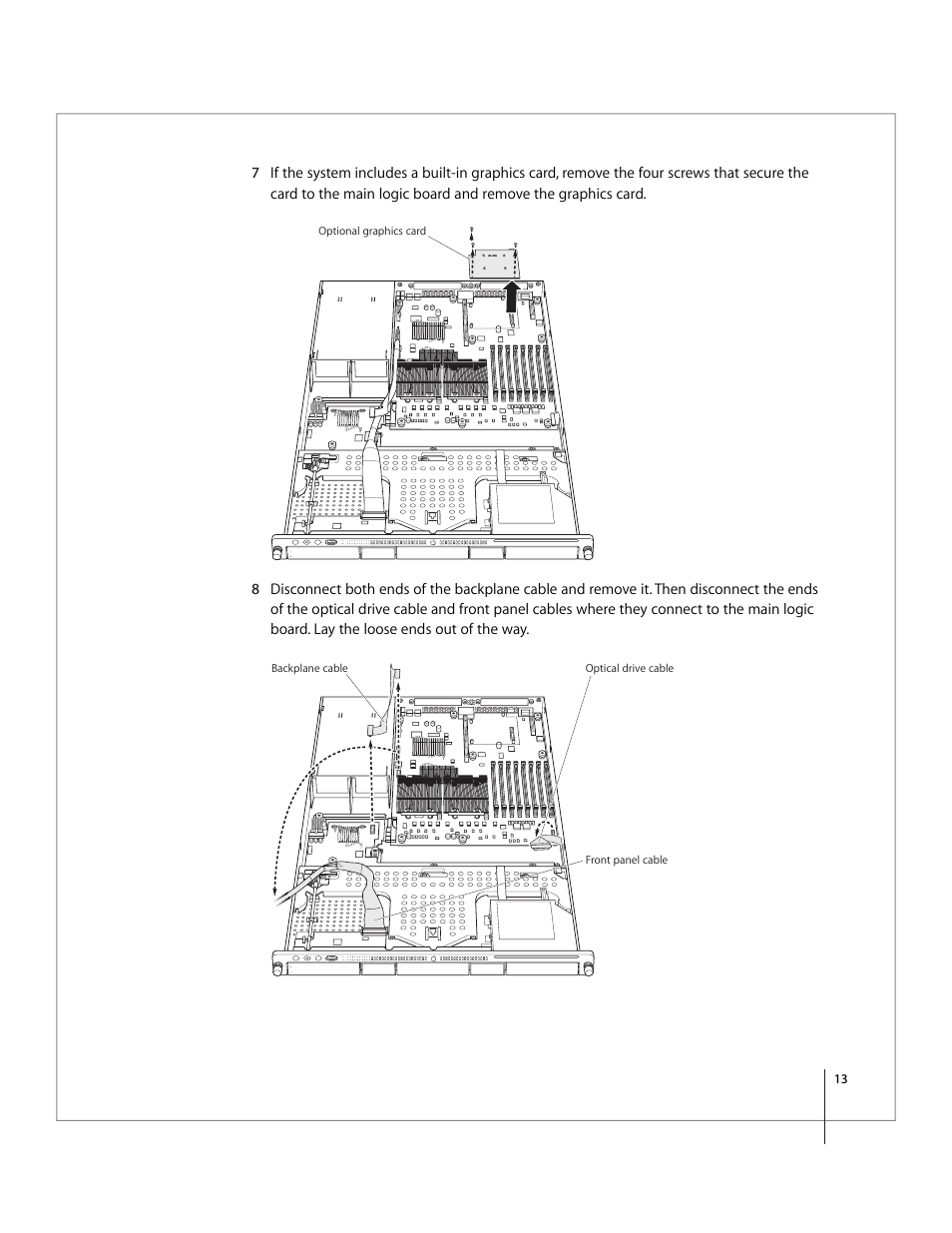 Apple Xserve Intel (Late 2006) Service Parts Kit User Manual | Page 13 / 28