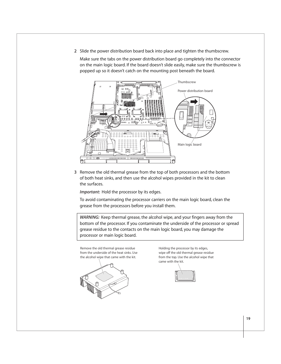 Apple Xserve Intel (Late 2006) Service Parts Kit User Manual | Page 19 / 28