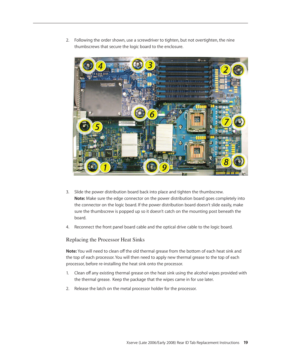 Apple Xserve (Early 2008) DIY Procedure for Rear ID Tab User Manual | Page 19 / 28