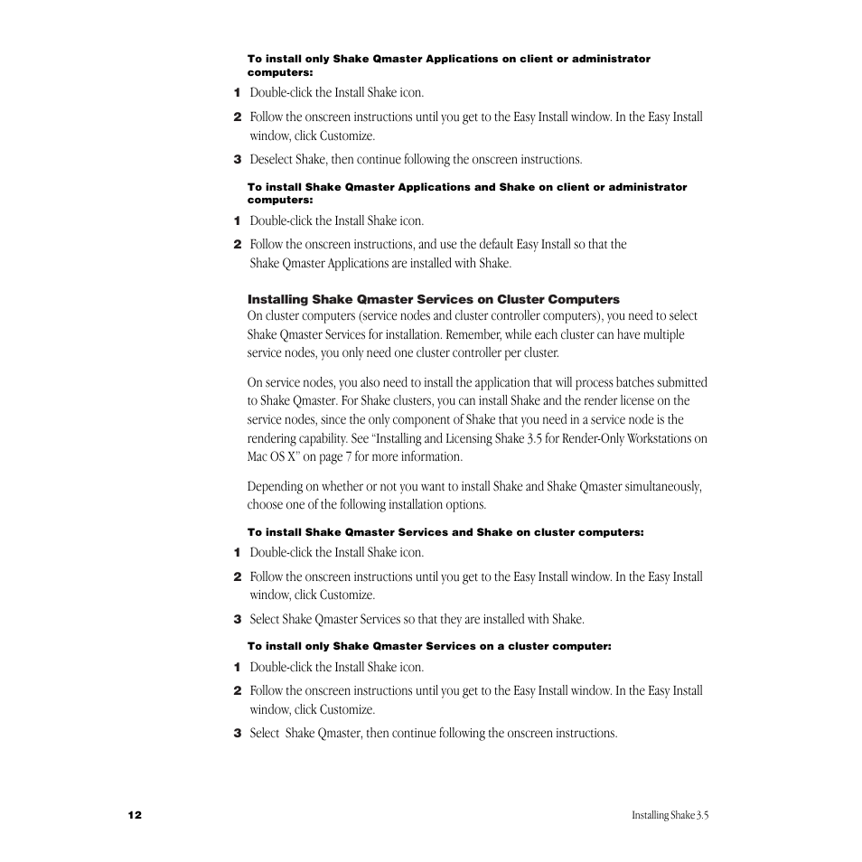 Apple Shake 3.5 User Manual | Page 12 / 16
