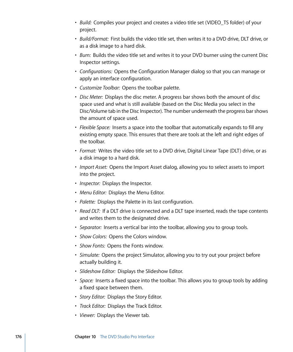 Apple DVD Studio Pro 4 User Manual | Page 176 / 656