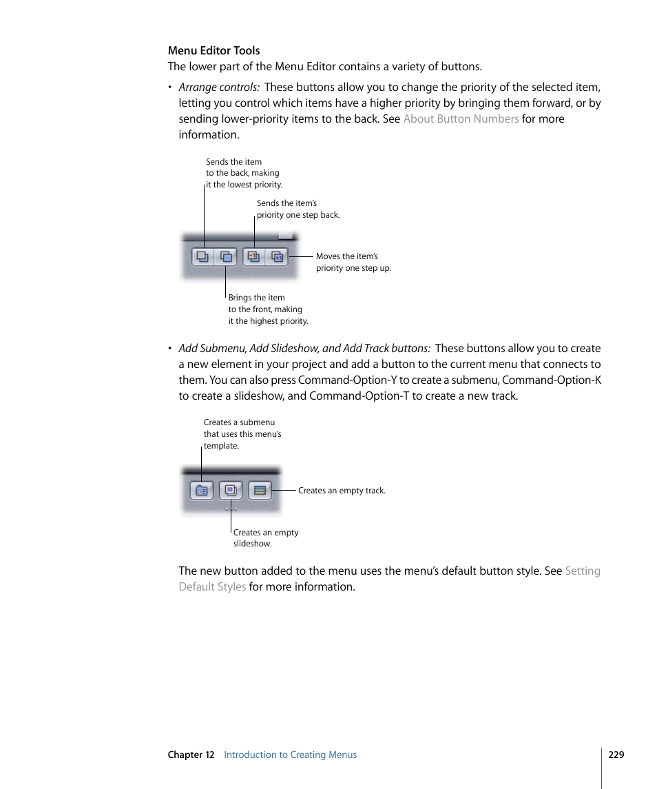 Apple DVD Studio Pro 4 User Manual | Page 229 / 656