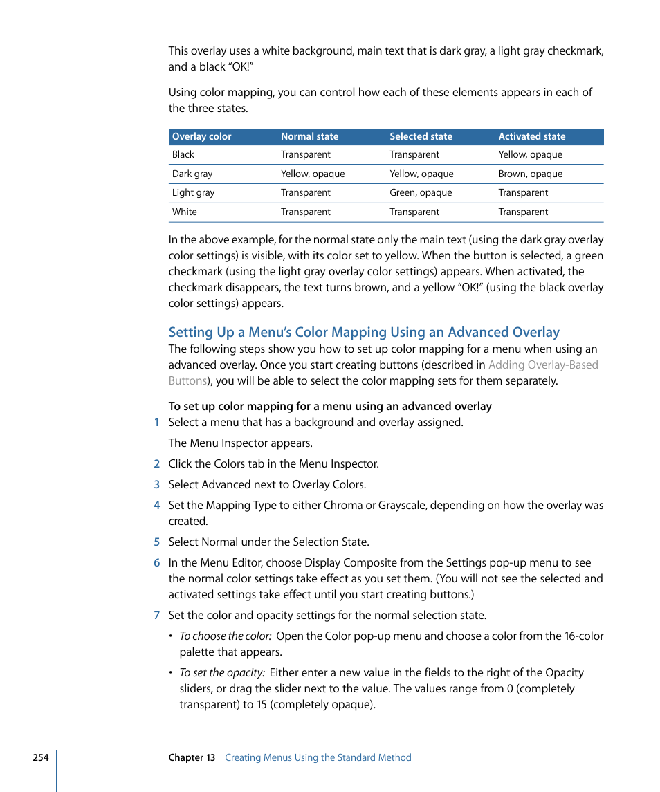 Apple DVD Studio Pro 4 User Manual | Page 254 / 656