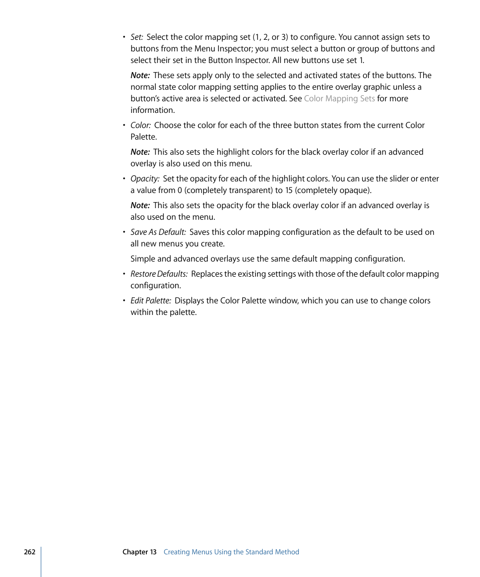 Apple DVD Studio Pro 4 User Manual | Page 262 / 656