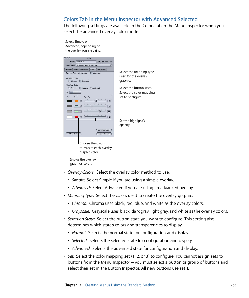 Apple DVD Studio Pro 4 User Manual | Page 263 / 656