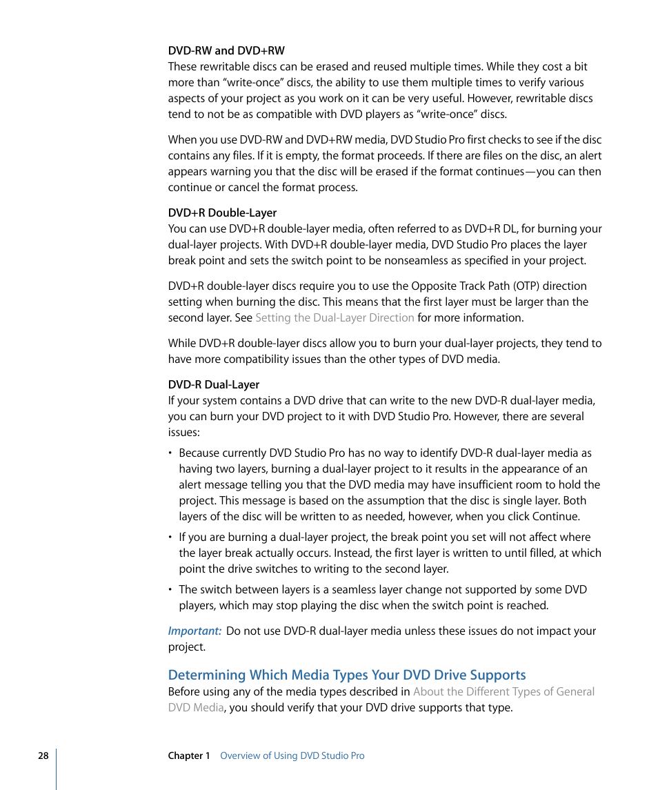 Apple DVD Studio Pro 4 User Manual | Page 28 / 656