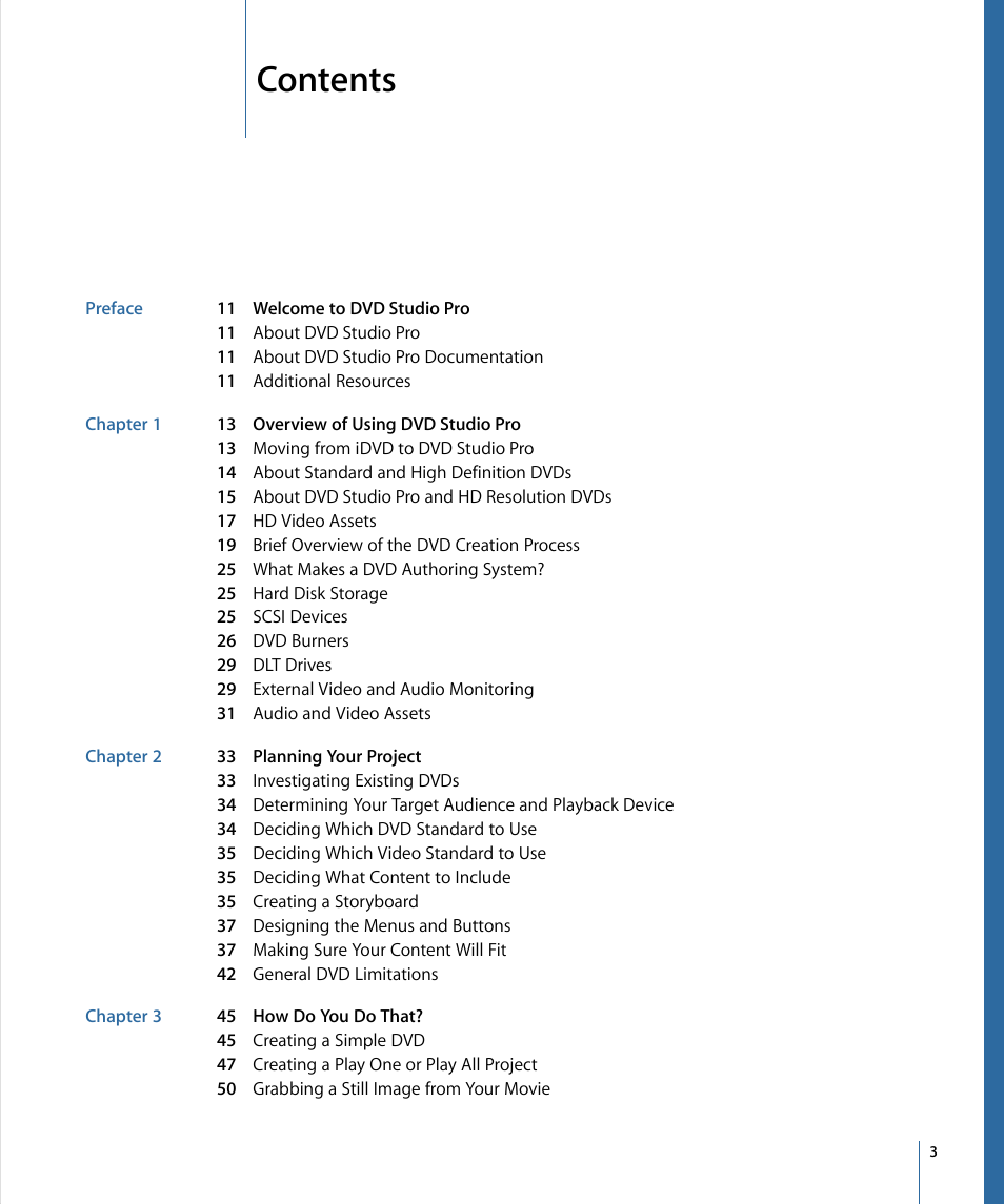 Apple DVD Studio Pro 4 User Manual | Page 3 / 656