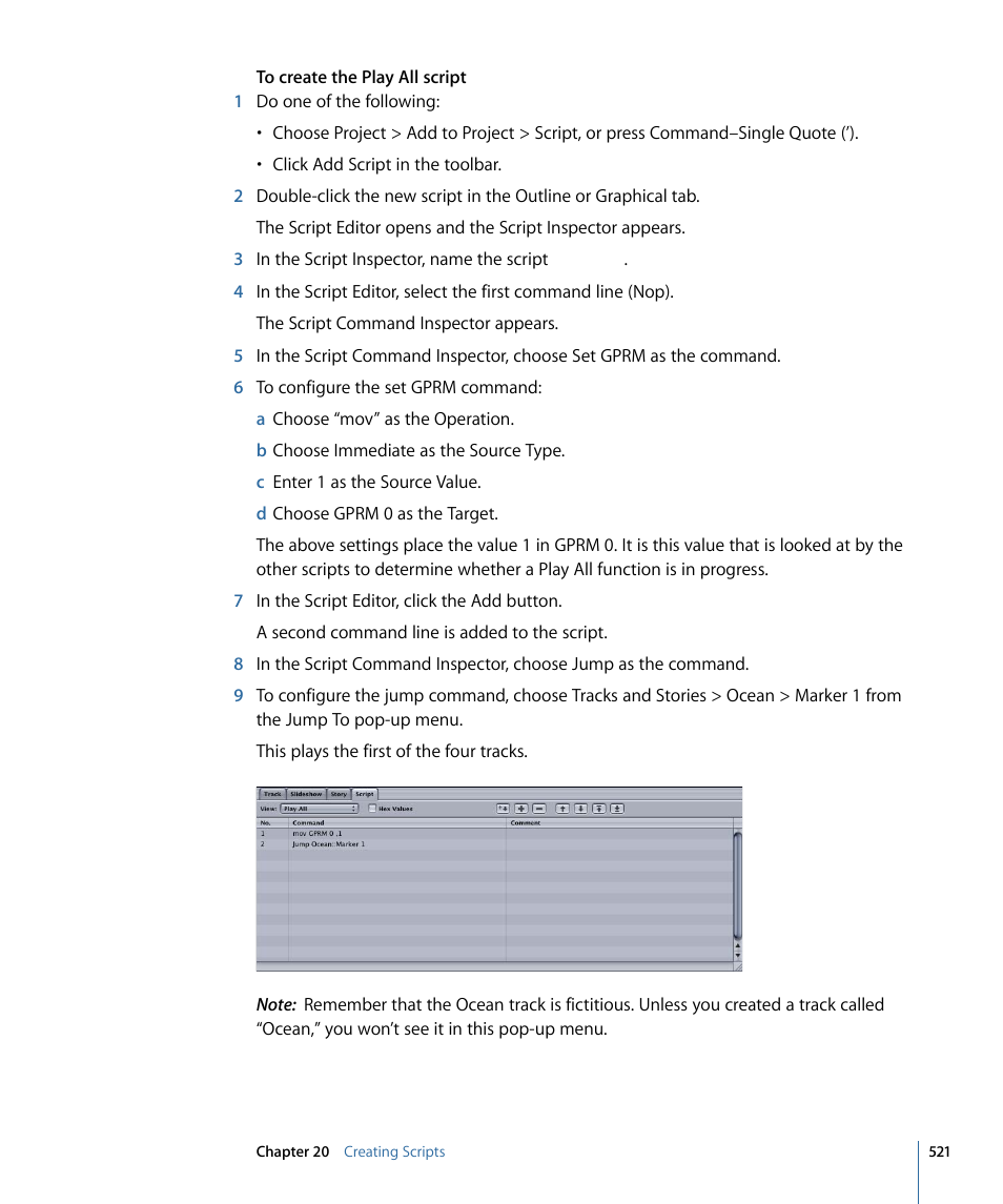 Apple DVD Studio Pro 4 User Manual | Page 521 / 656
