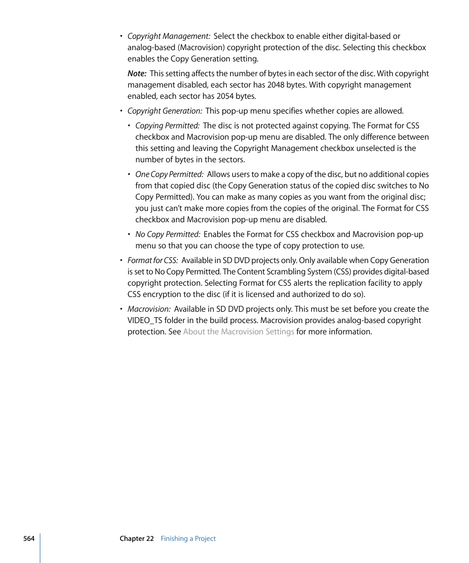 Apple DVD Studio Pro 4 User Manual | Page 564 / 656