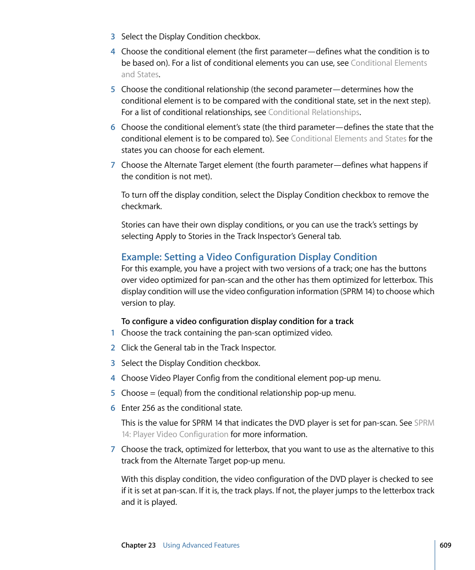 Apple DVD Studio Pro 4 User Manual | Page 609 / 656