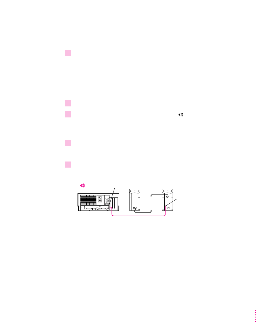 Connecting external stereo speakers | Apple Power Macintosh 7500 Series User Manual | Page 57 / 179