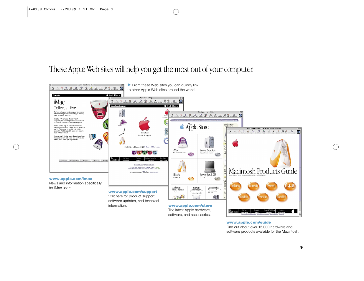 Apple iMac G3 (Original) User Manual | Page 9 / 32