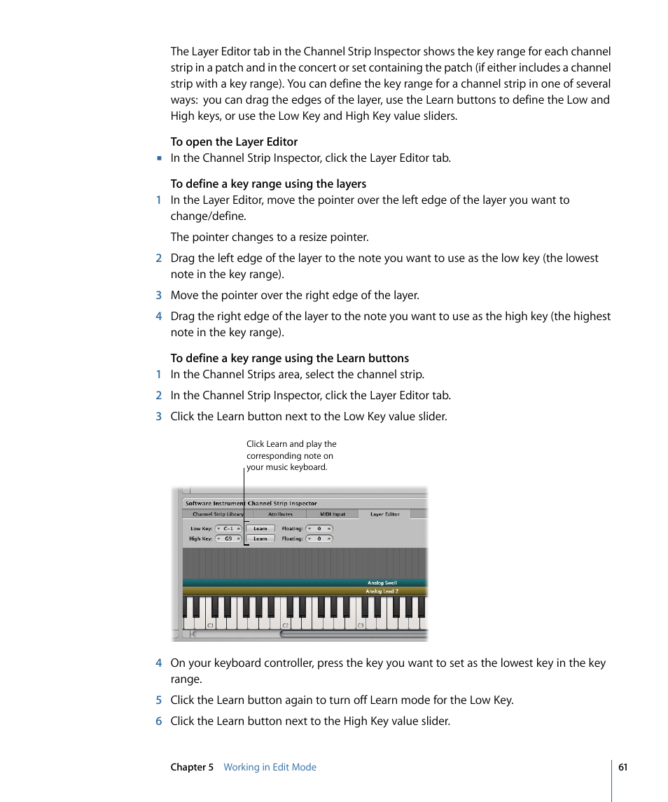 Apple MainStage 2 User Manual | Page 61 / 172