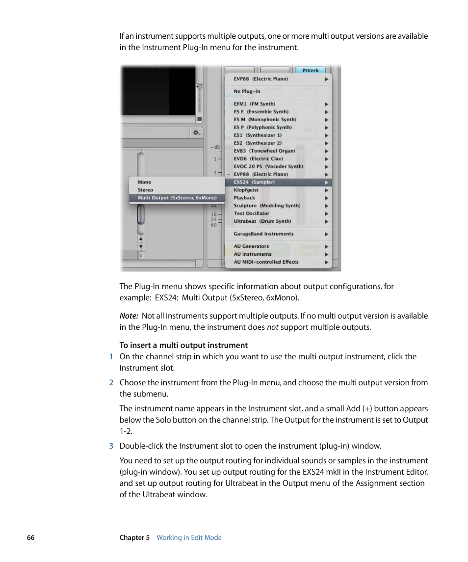 Apple MainStage 2 User Manual | Page 66 / 172