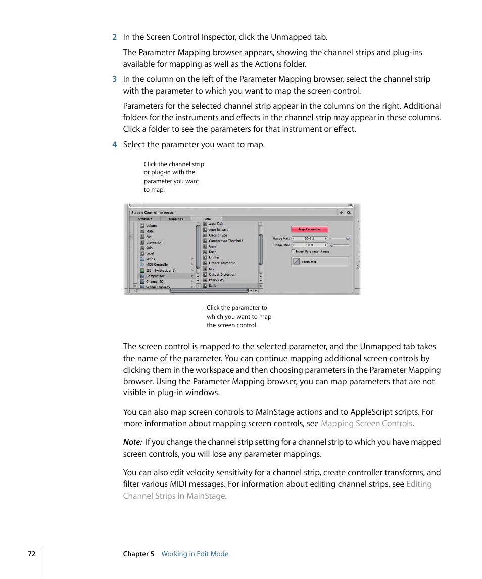 Apple MainStage 2 User Manual | Page 72 / 172