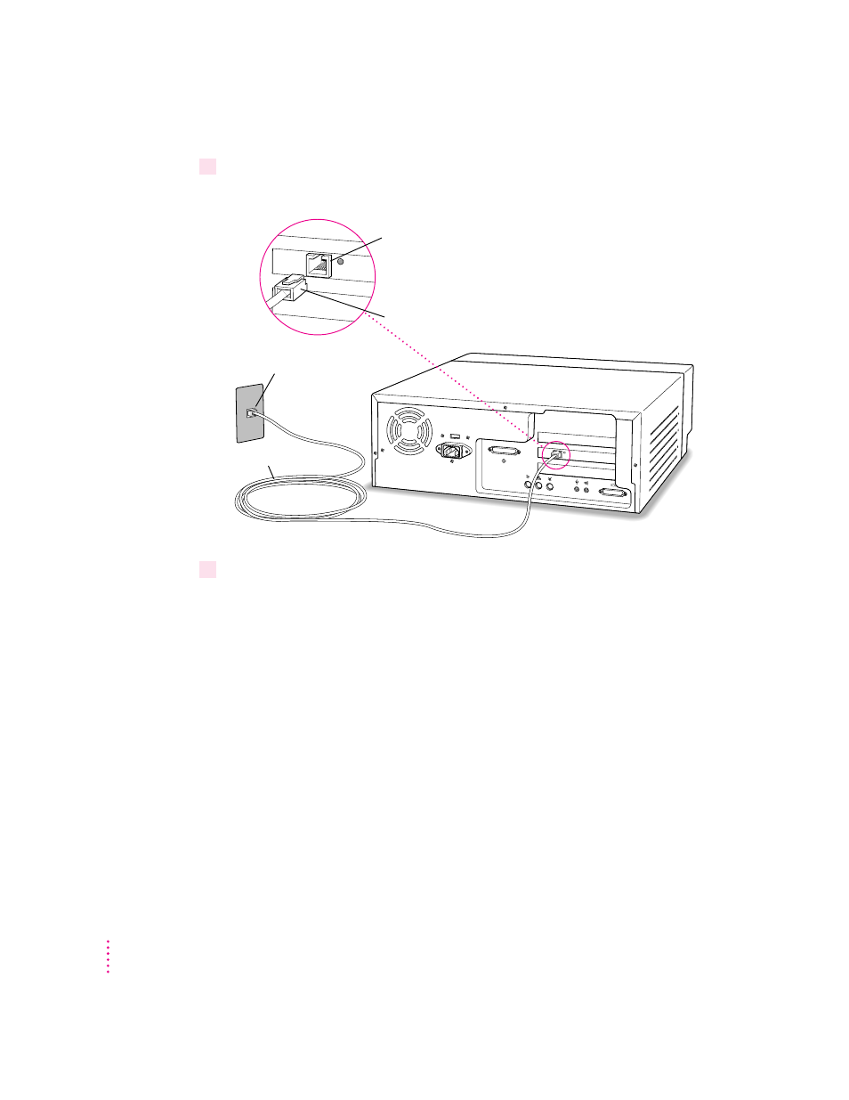 Connecting to a thin coaxial ethernet network | Apple Power Macintosh 4400 User Manual | Page 86 / 212