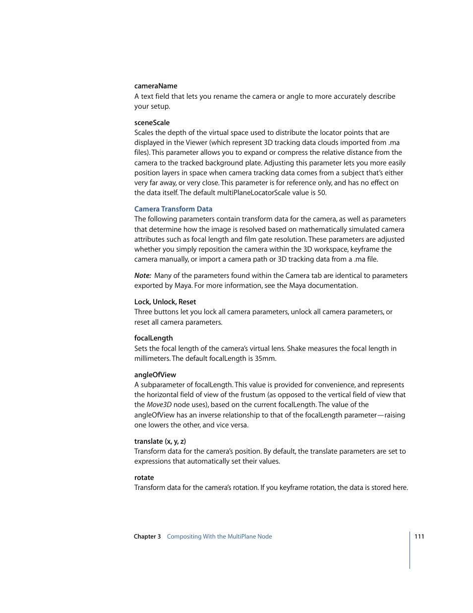 Apple Shake 4 New Features User Manual | Page 111 / 114