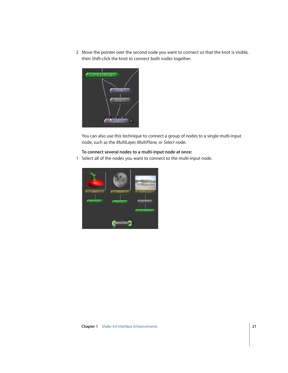 Apple Shake 4 New Features User Manual | Page 21 / 114