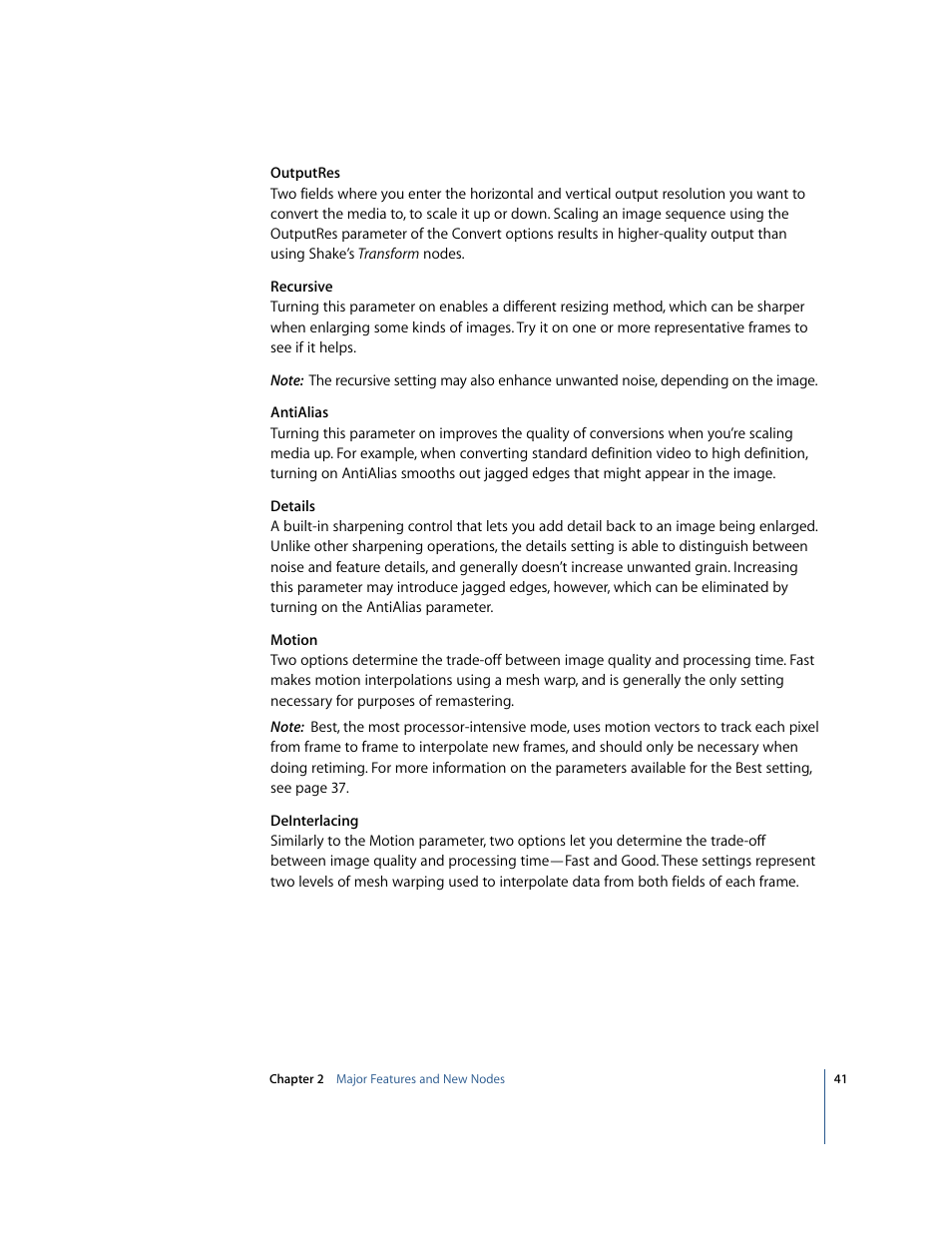 Apple Shake 4 New Features User Manual | Page 41 / 114