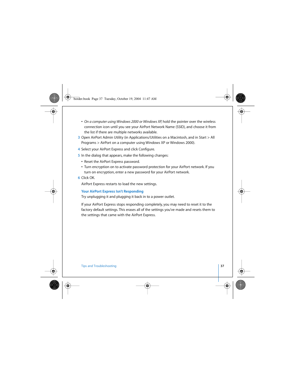 Apple AirPort Express User Manual | Page 37 / 48