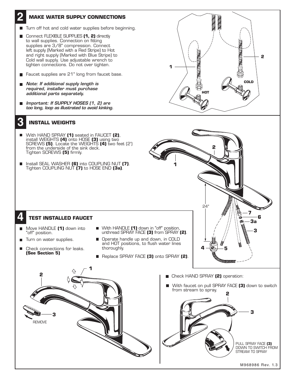 American Standard COLONY SOFT 4175.1 User Manual | Page 2 / 3