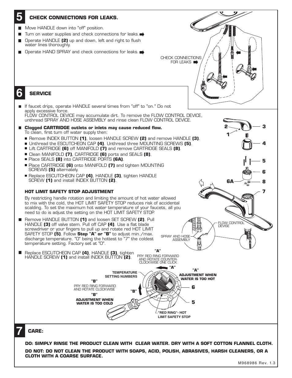 American Standard COLONY SOFT 4175.1 User Manual | Page 3 / 3