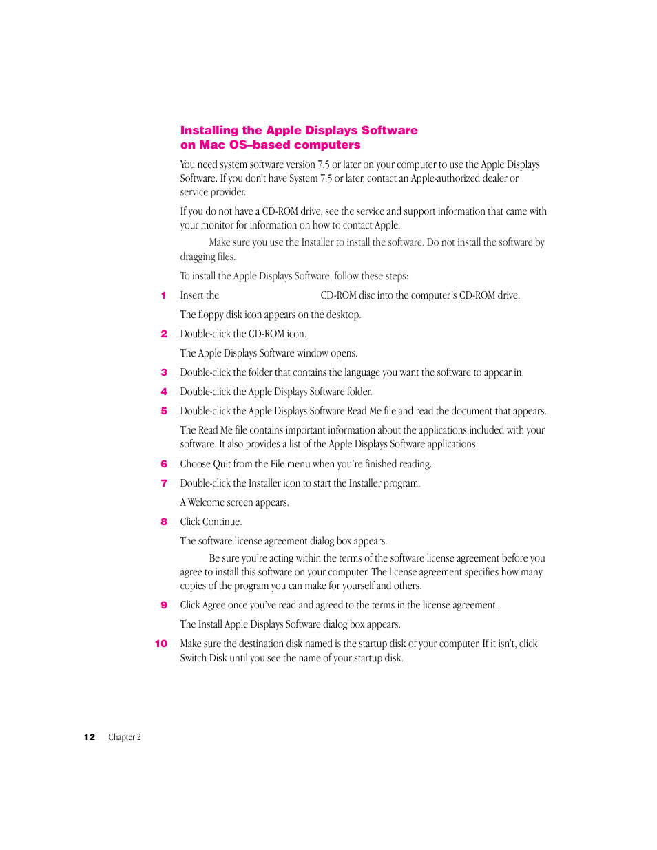 Apple Multiple Scan 720 Display User Manual | Page 12 / 45