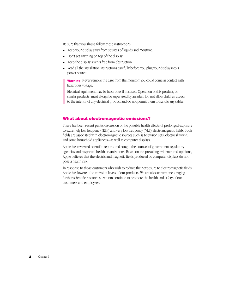 Apple Multiple Scan 720 Display User Manual | Page 2 / 45