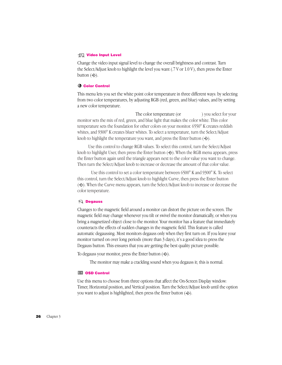 Apple Multiple Scan 720 Display User Manual | Page 26 / 45