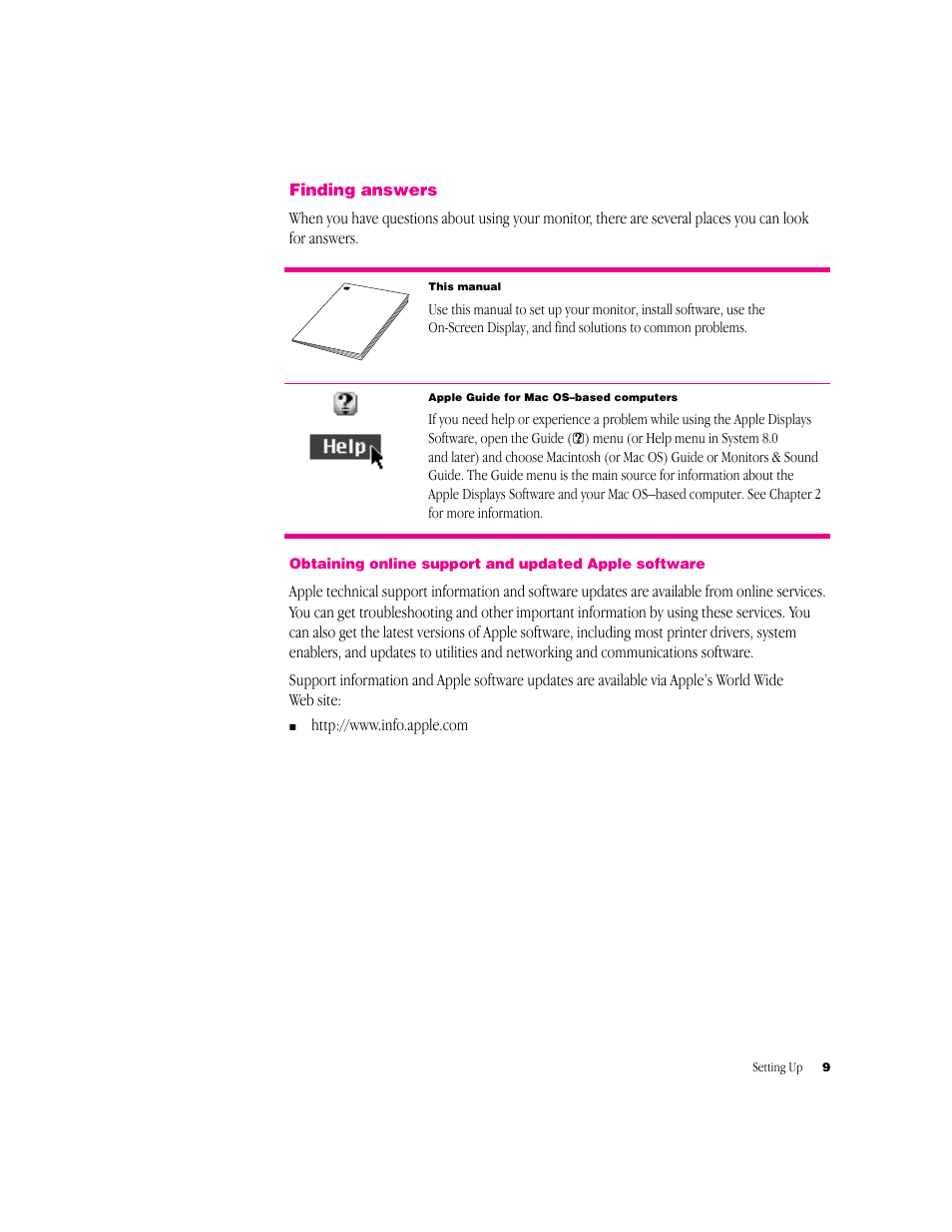 Apple Multiple Scan 720 Display User Manual | Page 9 / 45