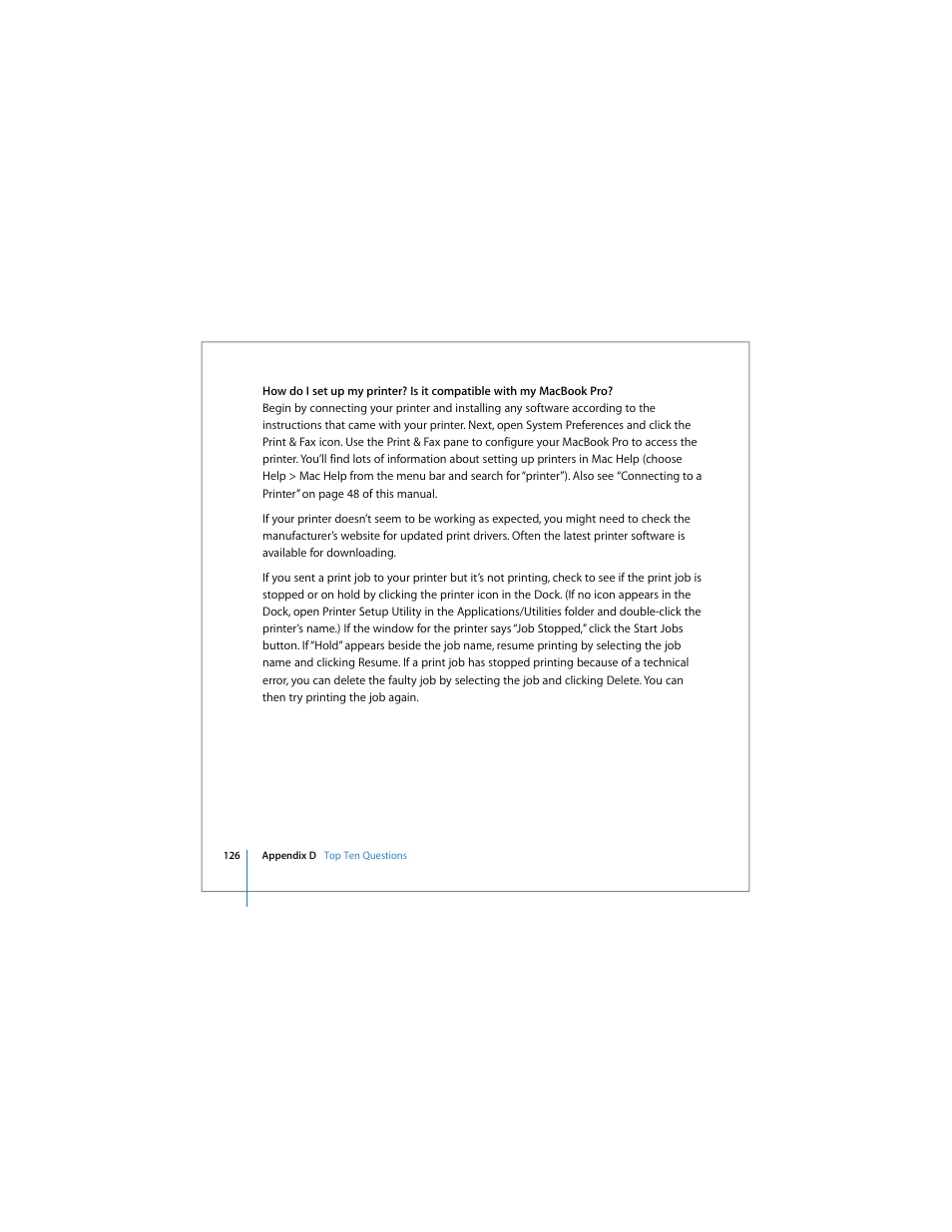 Apple MacBook Pro (15-inch) User Manual | Page 126 / 144