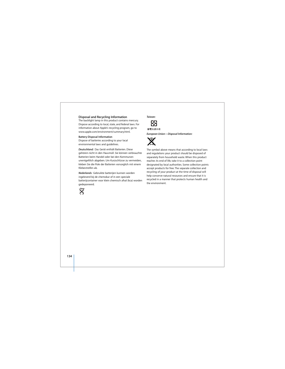 Apple MacBook Pro (15-inch) User Manual | Page 134 / 144