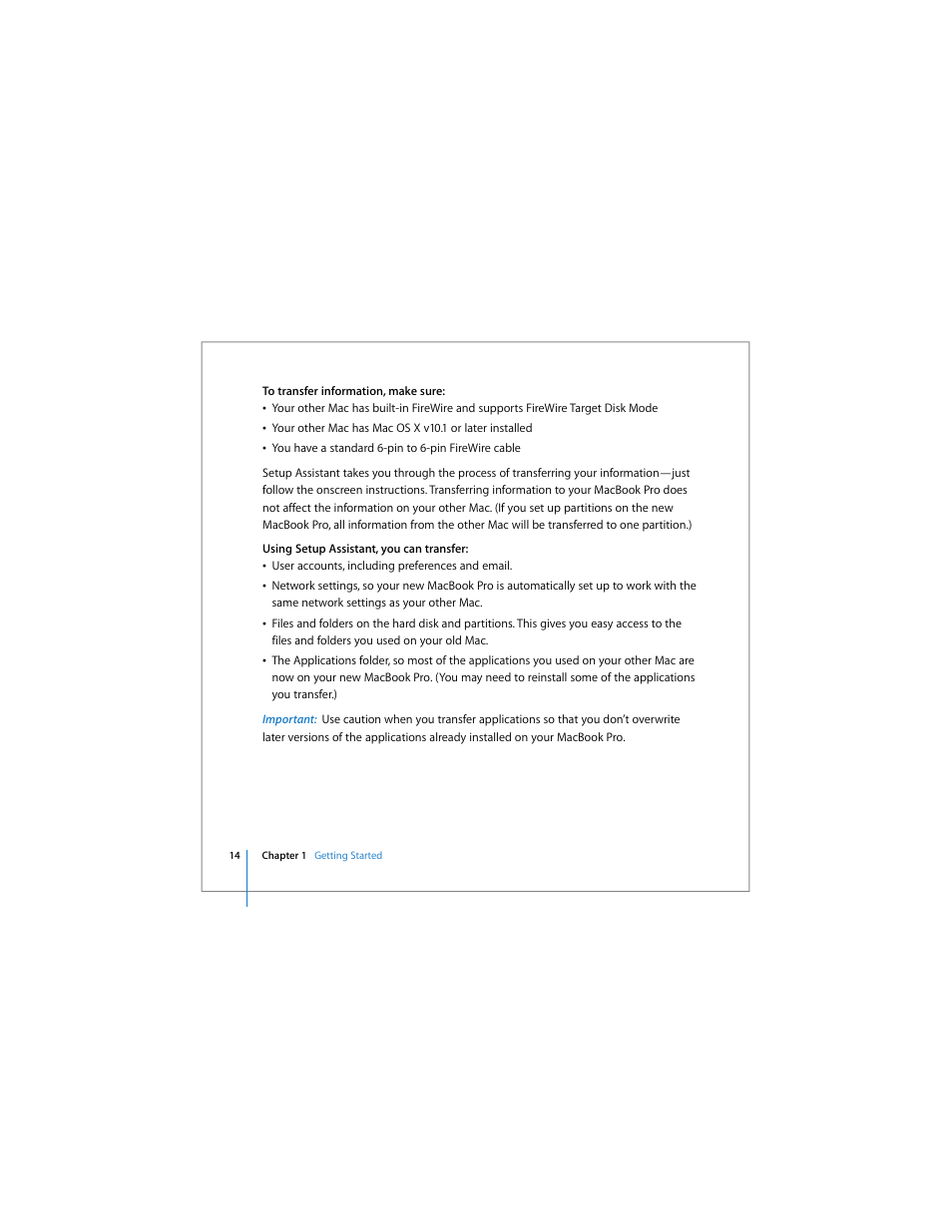 Apple MacBook Pro (15-inch) User Manual | Page 14 / 144
