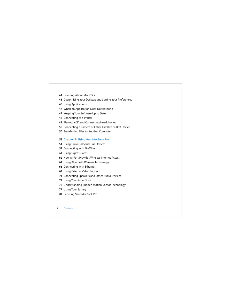 Apple MacBook Pro (15-inch) User Manual | Page 4 / 144